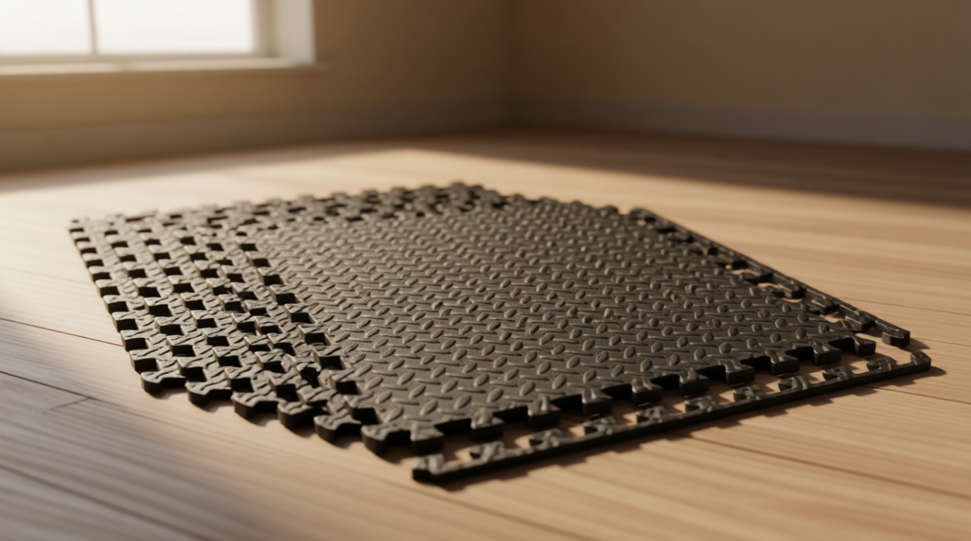 Art3d Eva Puzzle Exercise Mats, 24"x24" x 1/2” Thick Foam Interlocking Tiles for Gyms, Flooring, Workout, Gym Equipments, Pack of 6