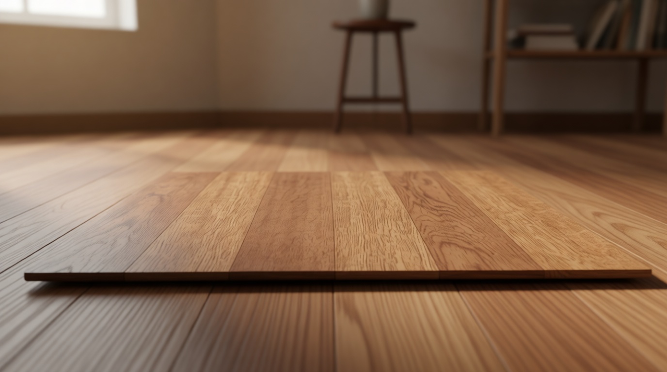 Tivoli Self Adhesive Vinyl Floor Tiles, 45 Tiles - 12" x 12", Medium Oak Plank-Look - Peel & Stick, DIY Flooring for Kitchen, Dining Room, Bedrooms, Basements & Bathrooms by Achim Home Decor