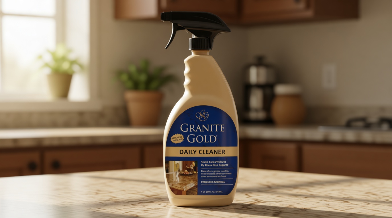 Granite Gold Daily Cleaner for Granite, Marble & Other Natural Stone & Quartz Surfaces, 32 Ounces