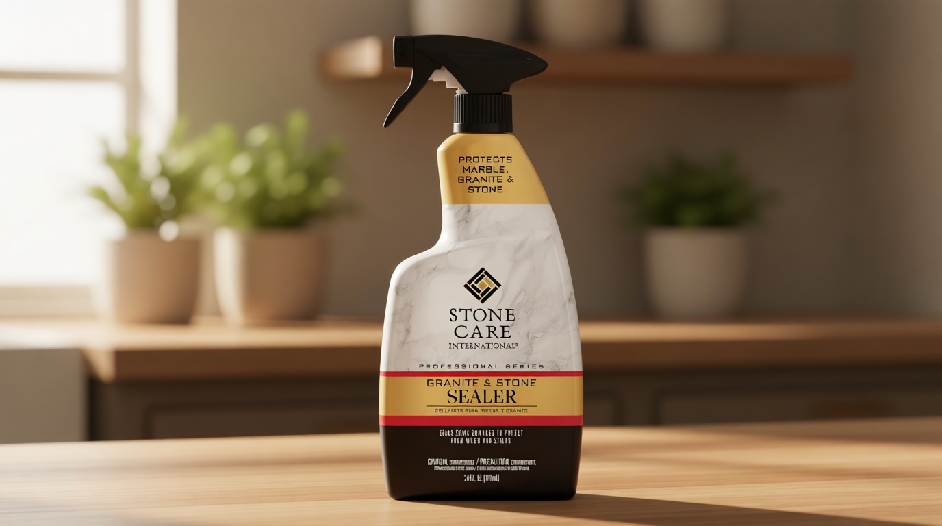 Stone Care International Granite Sealer and Protector - 24 Ounce - for Stone Countertop
