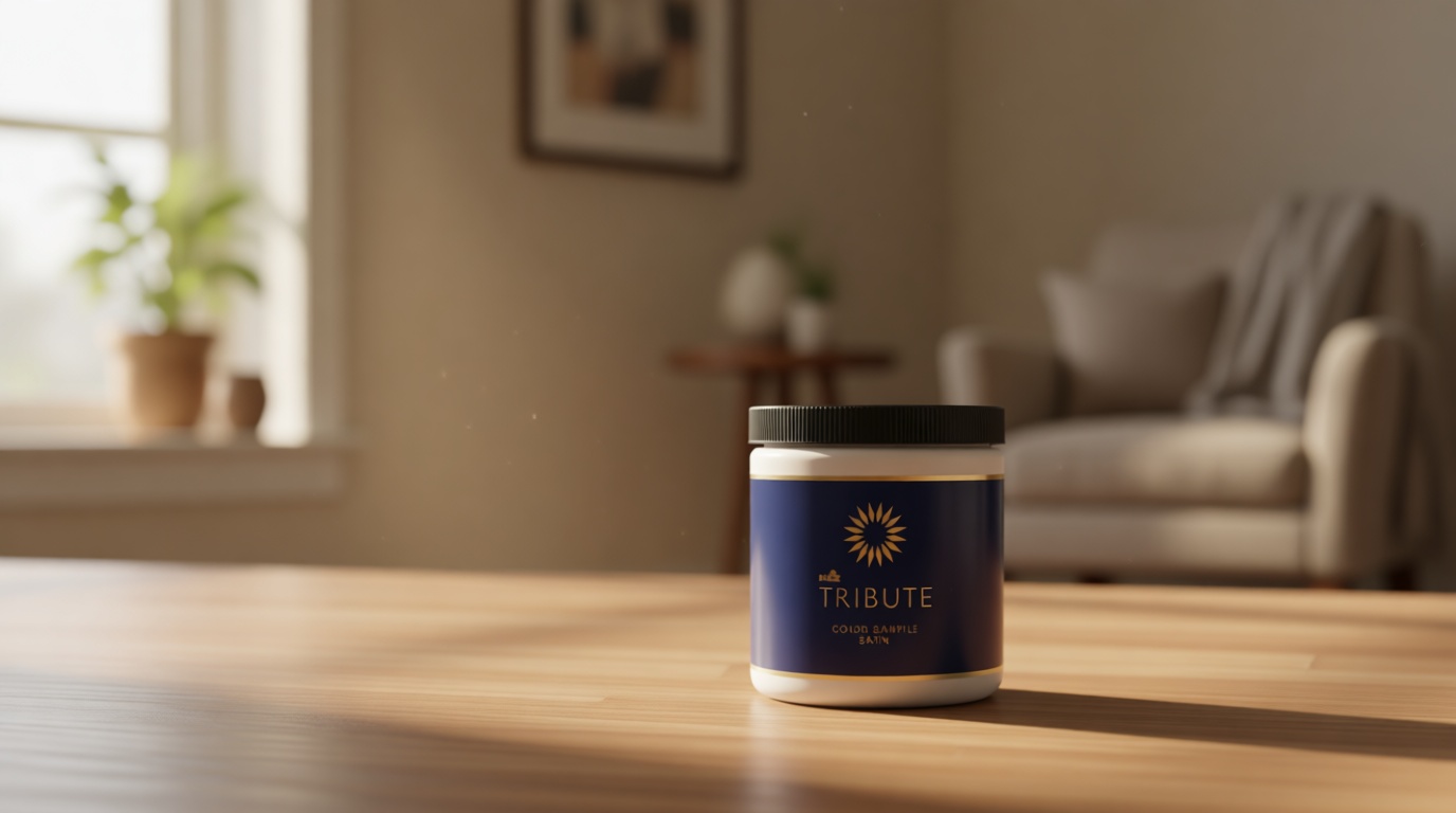 KILZ TRIBUTE Paint & Primer, Interior, Color Sample, Spanish Fortres, 8 Ounces