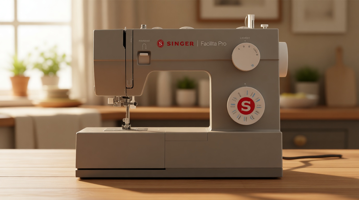 SINGER® Heavy Duty 4423 (Grey) High Speed Sewing Machine + Accessories | 23 Built-In Stitches Deliver 97 Stitch Applications | 50% More Power, 1100 Stitches/Min | Metal Frame, 1-Step Buttonhole