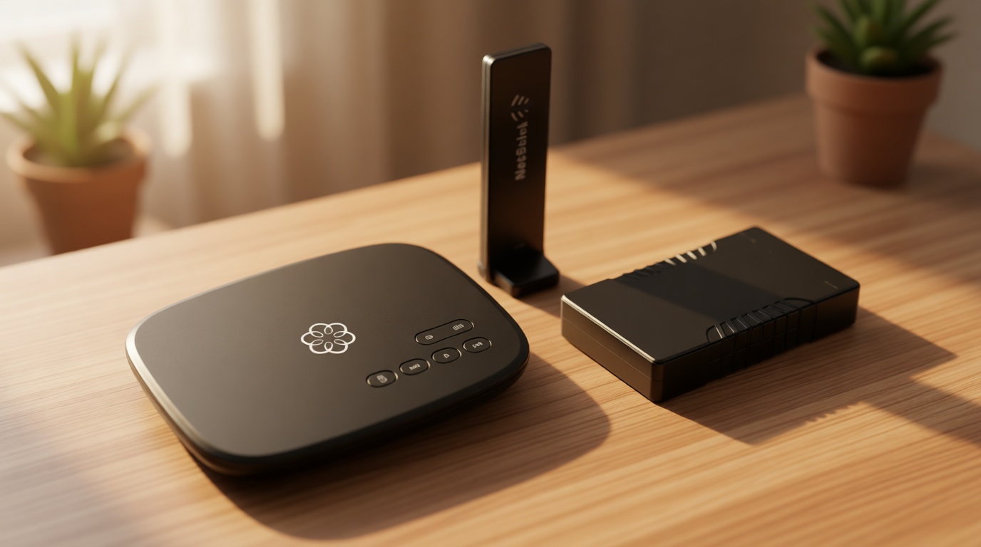 Ooma Telo LTE Home Phone Service with Battery Backup. Affordable landline Replacement. No Internet Required. Includes Premier Service w/Call Blocking. Unltd Calling at Home or with Free Mobile app.