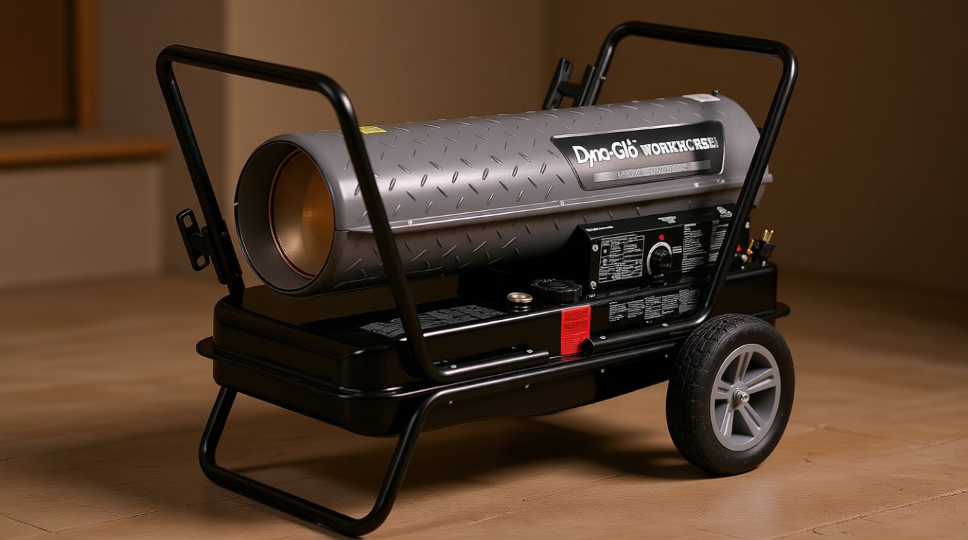 Dyna-Glo Workhorse KFA180WH, 140K or 180K BTU Kerosene Forced Air Heater