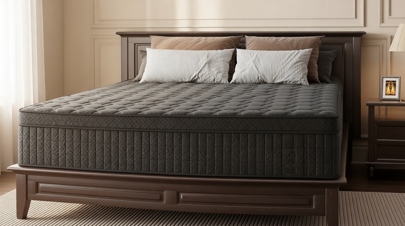 14 inch Extra Firm Mattress Queen, Hybrid Mattress with Back and Lumbar Hip Support, Fiberglass Free, 365 Nights Trial, 10 Years Warranty