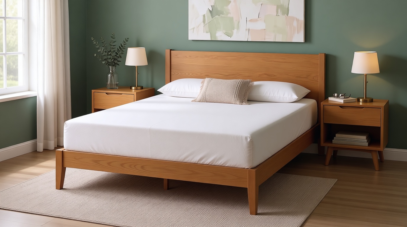 Zinus 12 Inch Queen Green Tea Memory Foam Mattress [New Version], Fiberglass Free, Medium Firm Feel, Zoned Pressure Relief, Certified Safe Foams & Fabric, Mattress in A Box