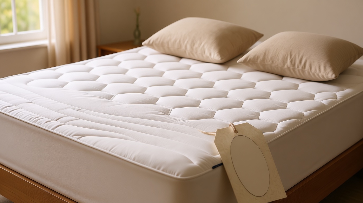 Bedsure Queen Mattress Pad - Quilted Fitted Mattress Topper Protector with 8-21 Inches Deep Pocket, Noiseless Breathable Bed Cover Padded, Machine Washable, White, 60x80 Inches OEKO-TEX STANDARD 100