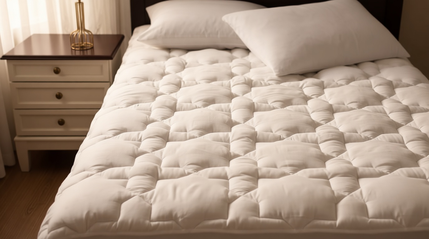CozyLux Queen Mattress Pad - Cotton Cooling Queen Mattress Topper up 8-21" Deep Pocket Quilted Fitted Mattress Cover, Breathable & Soft Mattress Protector, 450GSM Thick Pillow Top (60"x80", White)