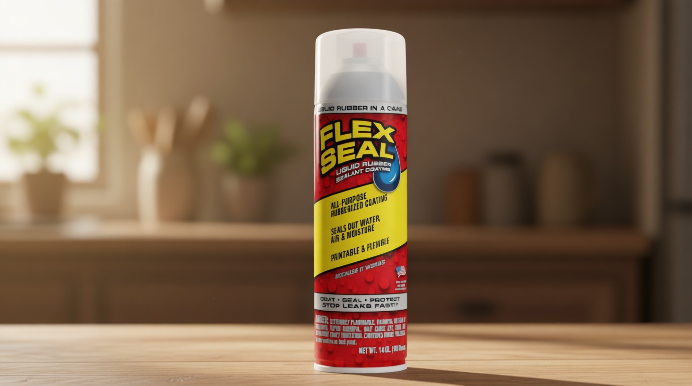 Flex Seal, 14 oz, Clear, Stop Leaks Instantly, Transparent Waterproof Rubber Spray On Sealant Coating, Perfect for Gutters, Wood, RV, Campers, Roof Repair, Skylights, Windows, and More
