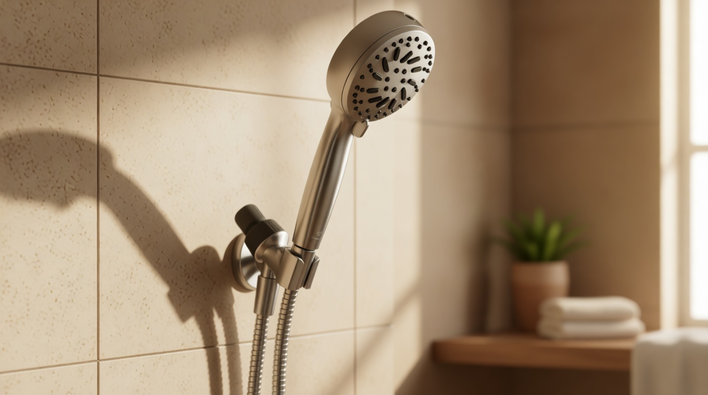 Delta Faucet ProClean Brushed Nickel Shower Head with Handheld, Showerhead with High Pressure Spray, Handheld Shower Head, 6 Spray Settings, SpotShield Brushed Nickel 75740SN