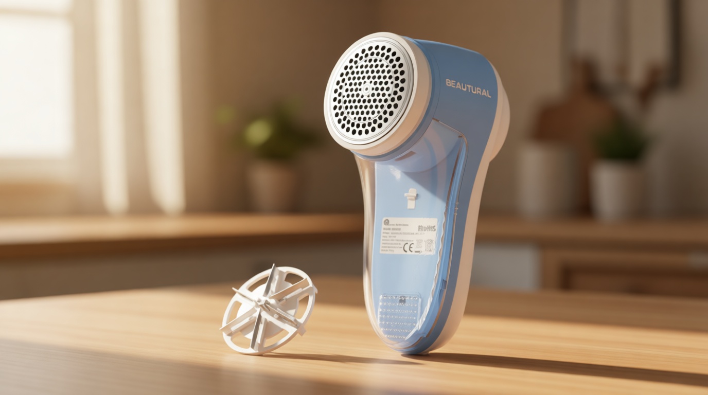 BEAUTURAL Fabric Shaver, Rechargeable Lint Remover for Clothes, Electric Lint Shaver with 6-Leaf Blades, Sweater Shavers to Fuzz, Lint Balls, Pillings, Bobbles for Clothes and Furniture