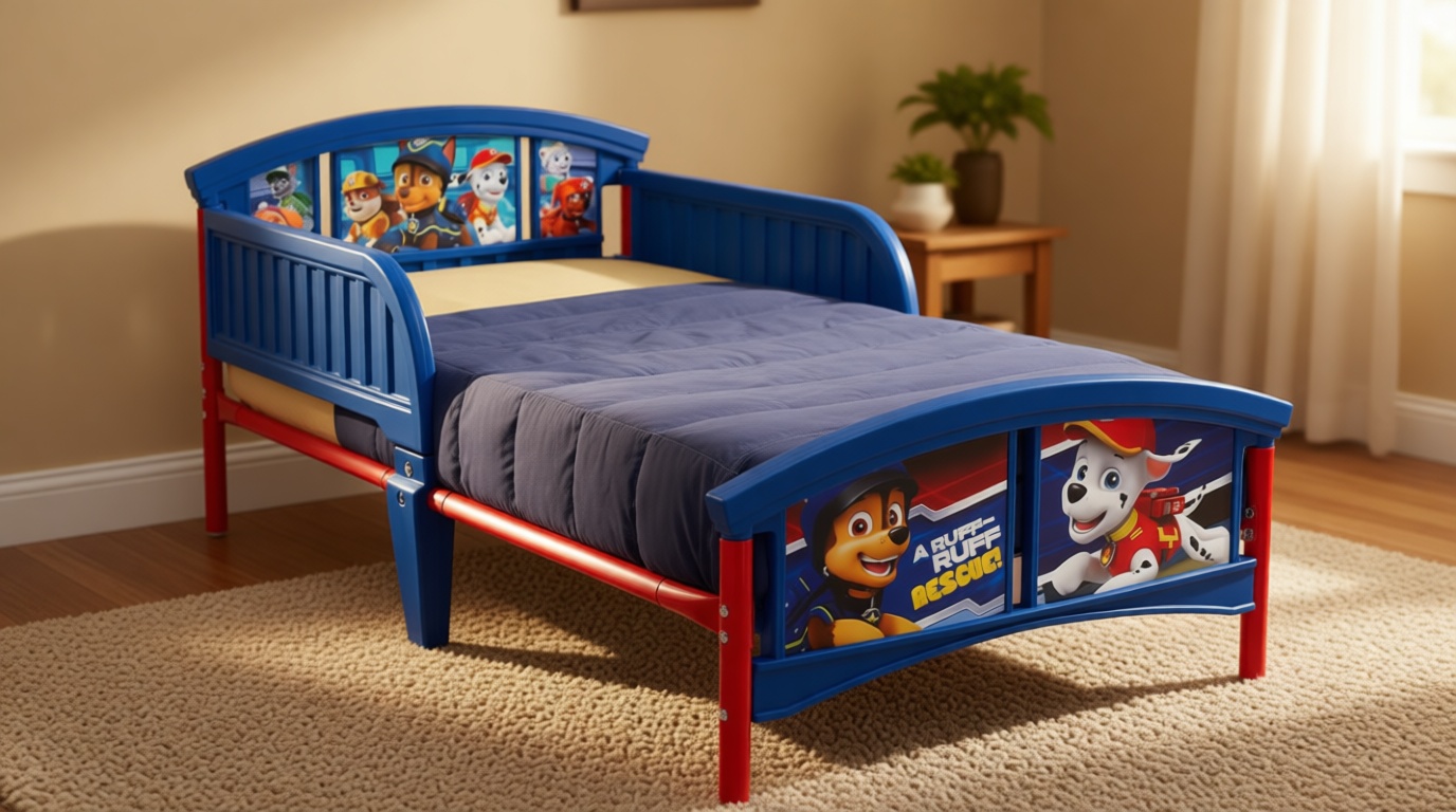 Delta Children Plastic Toddler Bed, Nick Jr. PAW Patrol