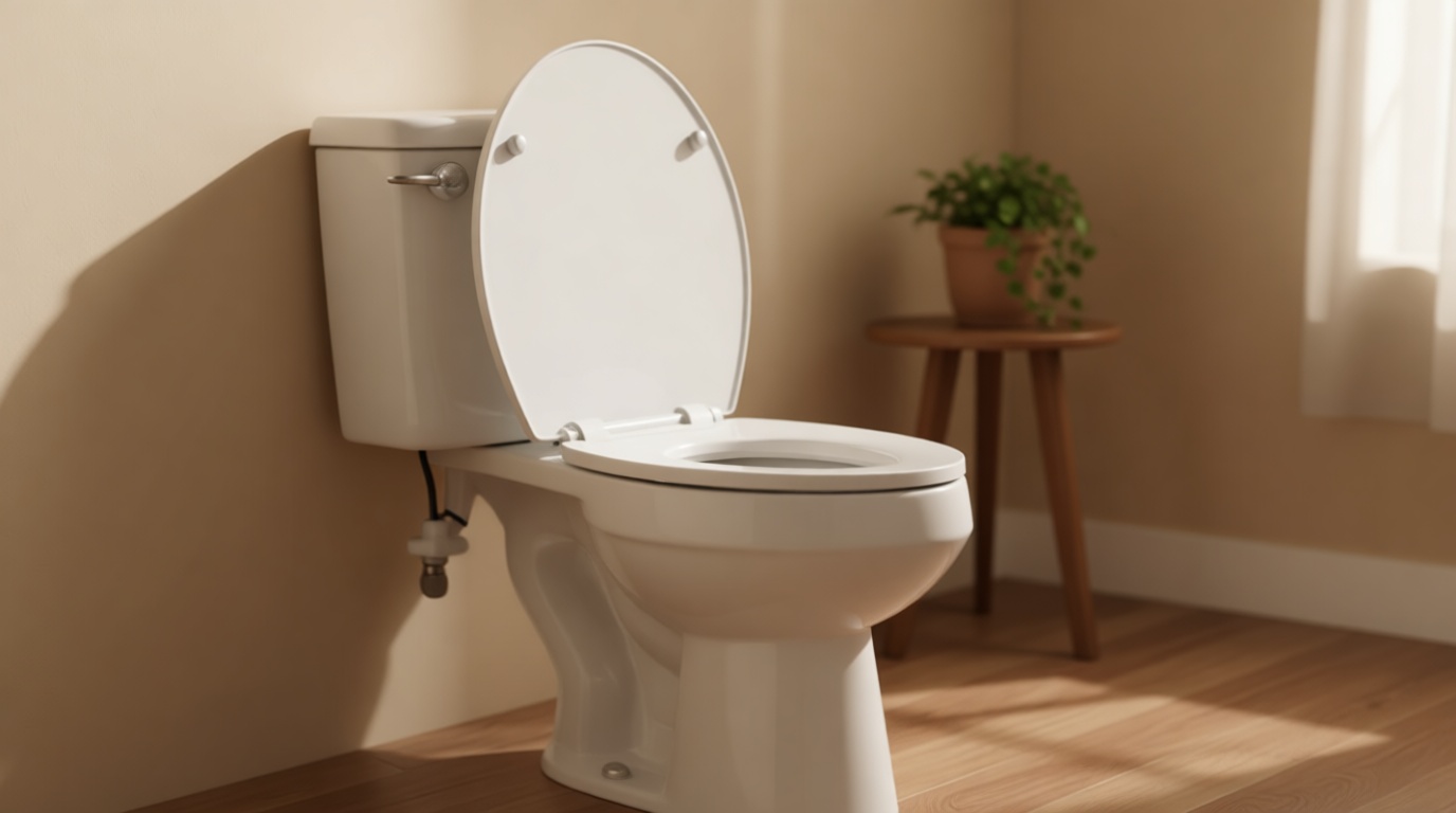 KOHLER 4636-RL-0 Cachet ReadyLatch Elongated Slow Close Toilet Seat, Soft Close Toilet Seat Quiet Lid, Contoured Grip-Tight Bumpers Installation Hardware, Apartment Essentials, White
