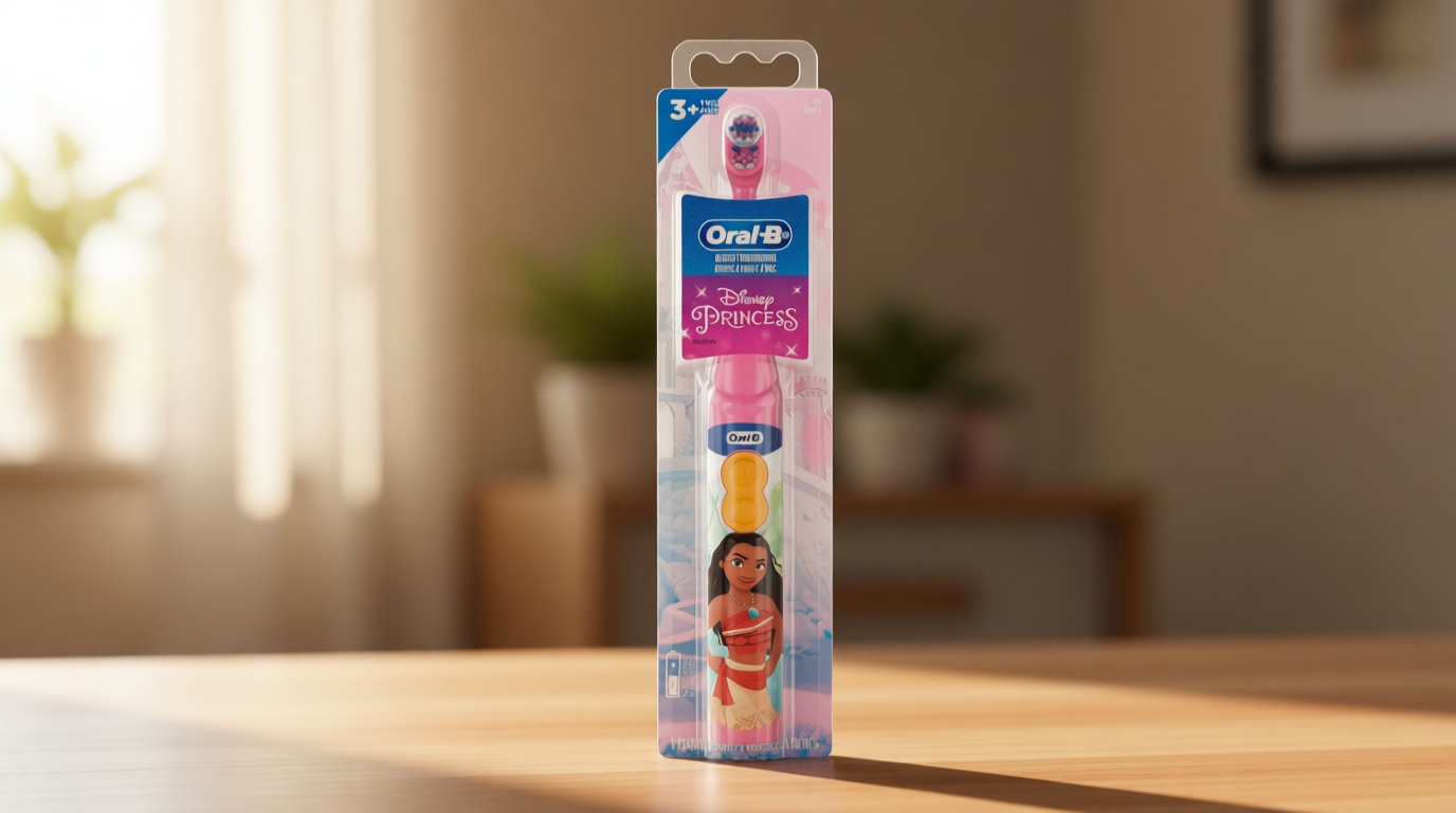Oral-B Pro-Health Stages Disney Princess Battery Power Kids Electric Toothbrush (Packaging May Vary)