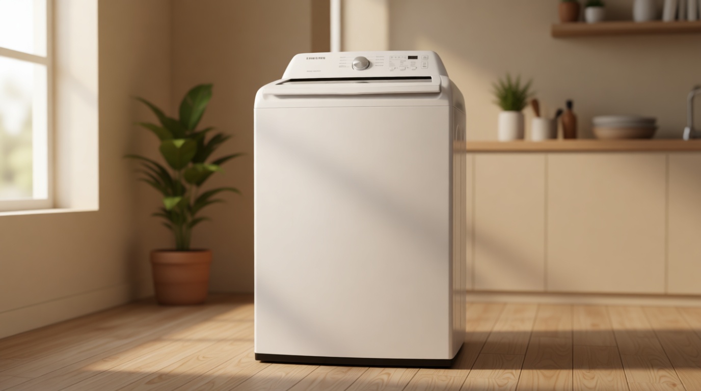 Samsung 4.5 cu. ft. Capacity Top Load Washer with Vibration Reduction Technology+, White WA45T3200AW/A4