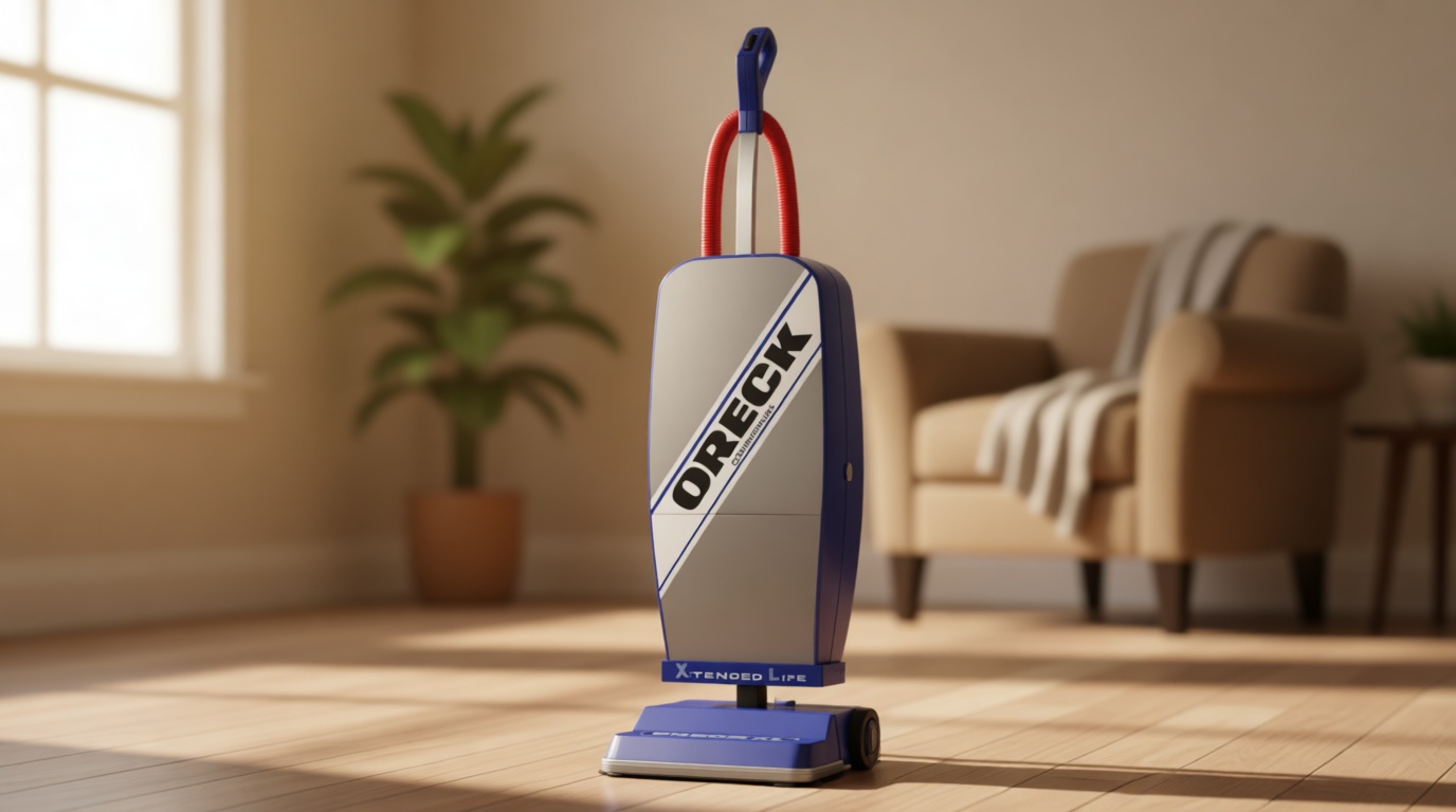 Oreck Commercial XL Vacuum Cleaner, Bagged Upright Vac for Carpets and Hard Floor, Lightweight, Automatic Height Adjust, High-Speed Brush Roll, Powerful Vacuum Cleaners for Commercial Use