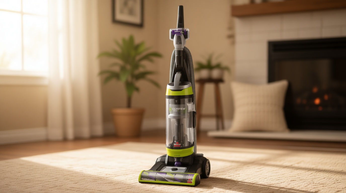 Bissell CleanView Swivel Pet Upright Vacuum, Swivel Steering for Maneuverability, Triple Action Brush Roll for Pet Hair, Large Capacity Dirt Tank & Scatter-Free Tech, 2252