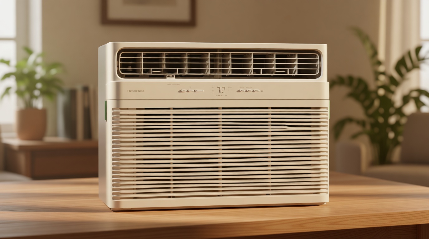 Frigidaire 115V 18000 BTU Smart Window Air Conditioner with 16000 BTU Heater, Dehumidifier, Fan, Wi-Fi & Remote Control, Quiet Energy Efficient AC Unit for Home Heating Cooling, Cools Up To 1000 Sq Ft