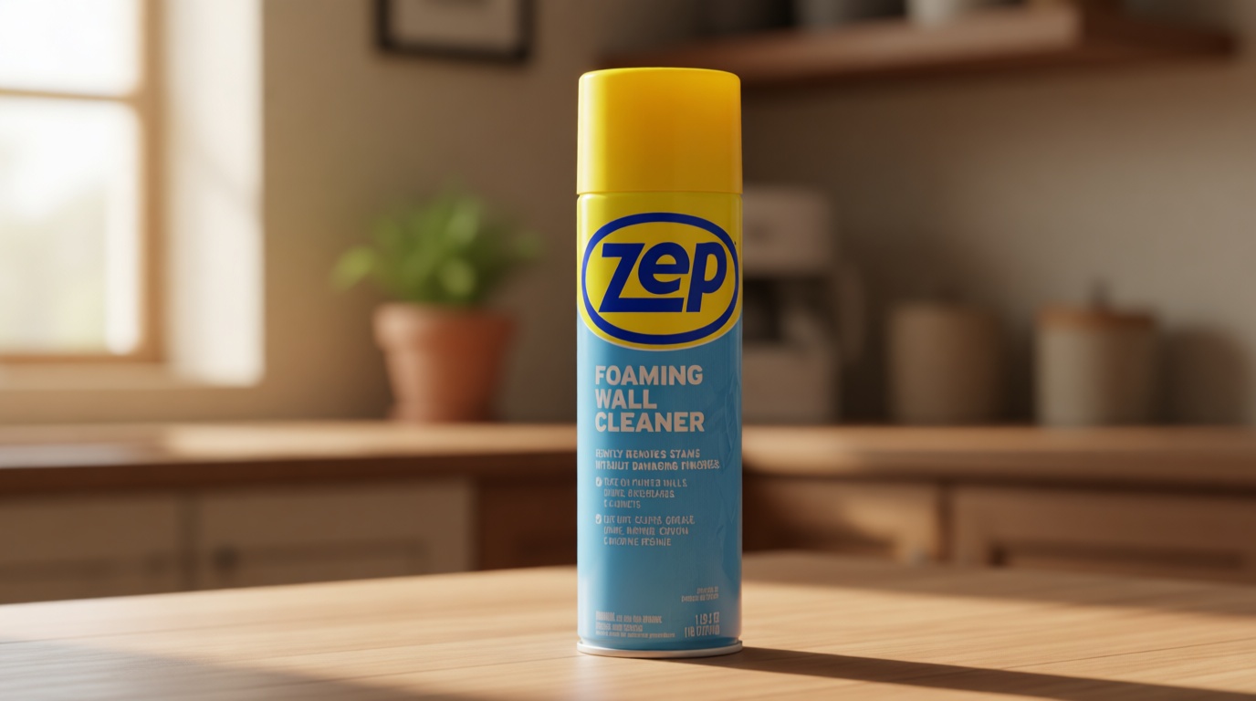 Zep ZUFWC18 Foaming Wall Cleaner, 18 oz, Clear
